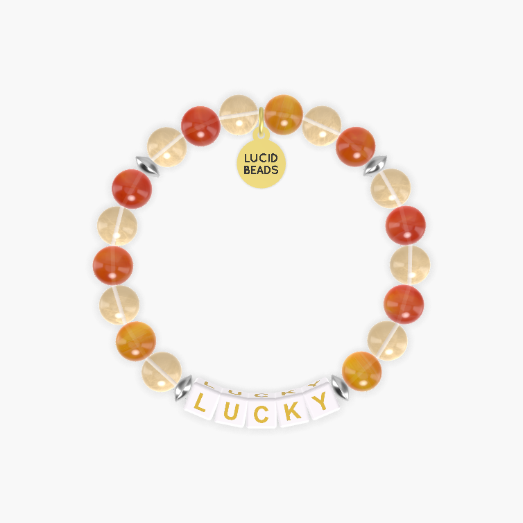 Carnelian and Citrine Bracelet