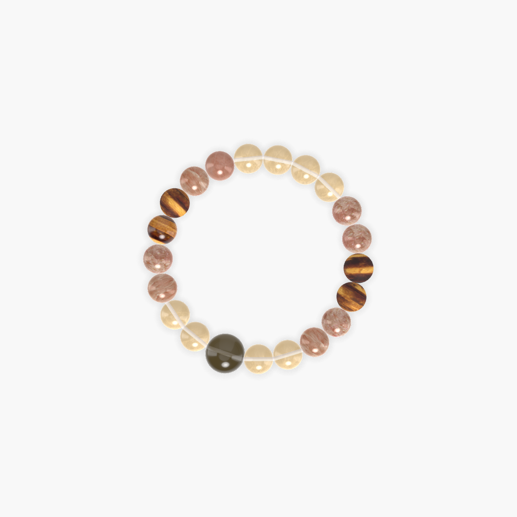 Citrine, Sunstone, Tiger Eye and more Gemstone Bracelet