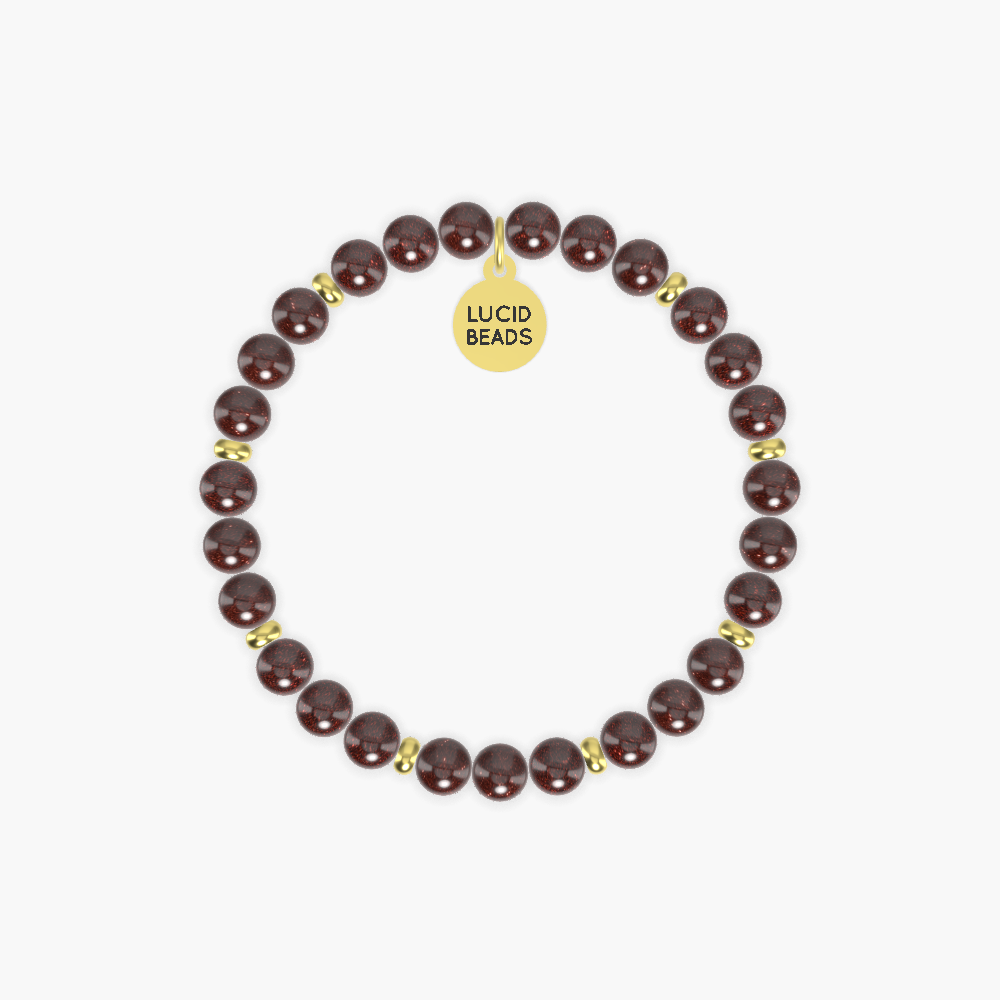 January Birthstone - Garnet Bracelet