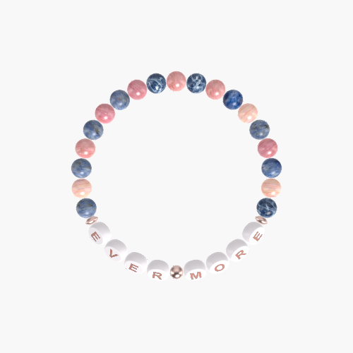 Sodalite and Rhodonite Bracelet