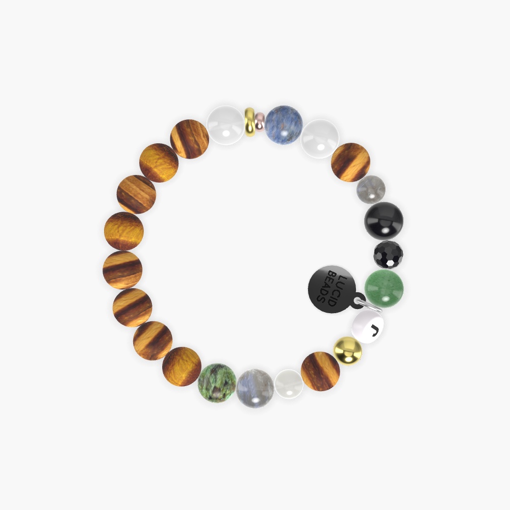 Tiger Eye, Labradorite, Black Tourmaline and more Gemstone Bracelet