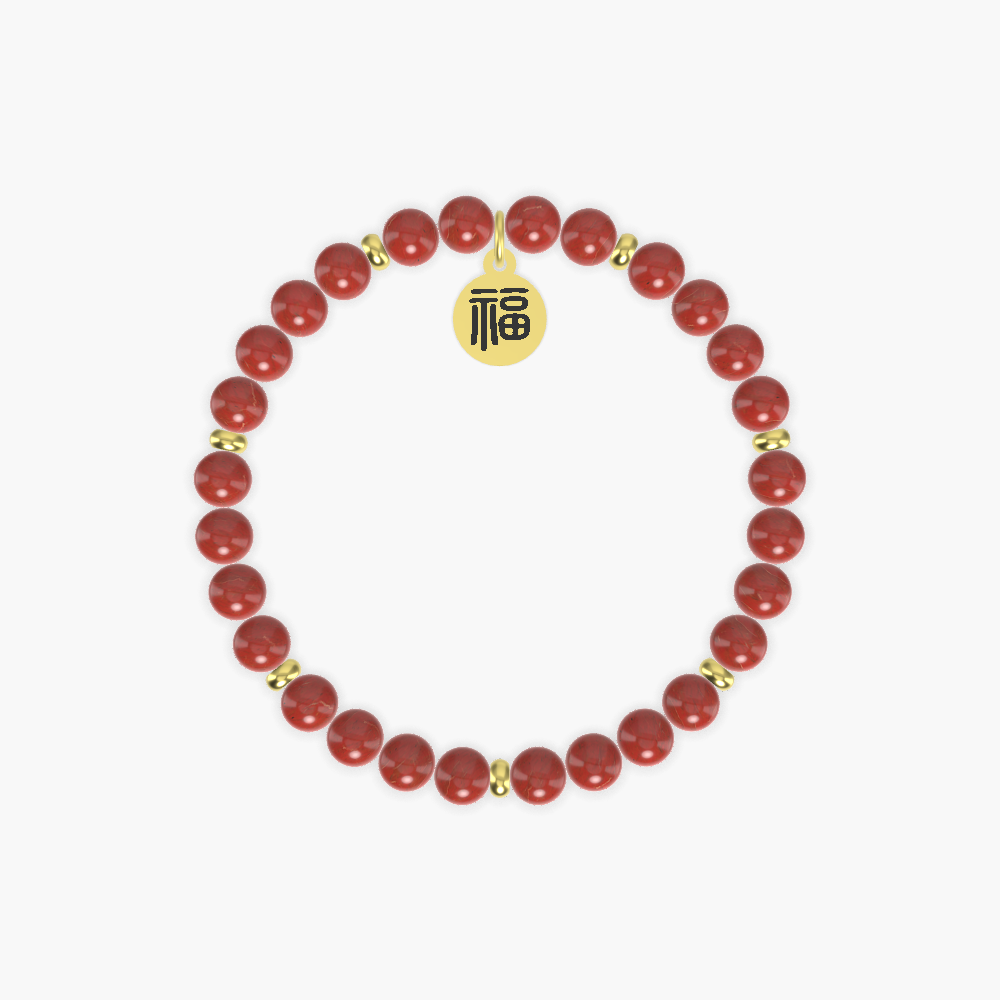 Lunar Blessings - Red Jasper Bracelet