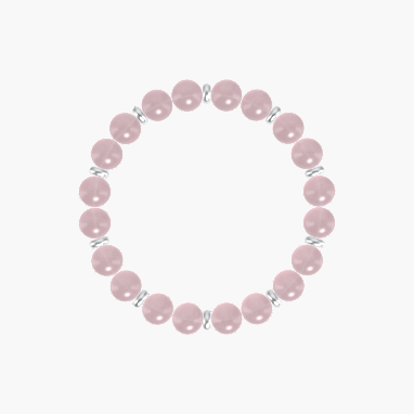 Serenity Bloom - Rose Quartz Bracelet