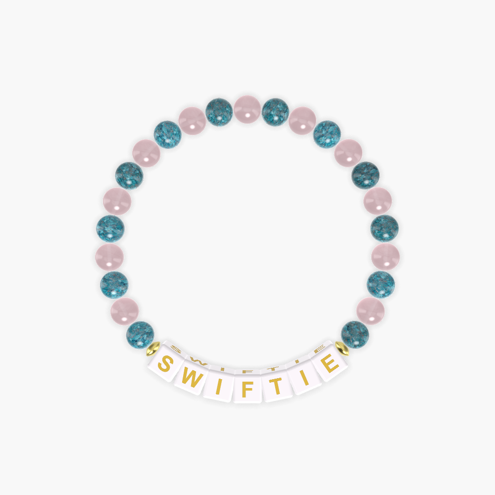 Apatite and Rose Quartz Bracelet