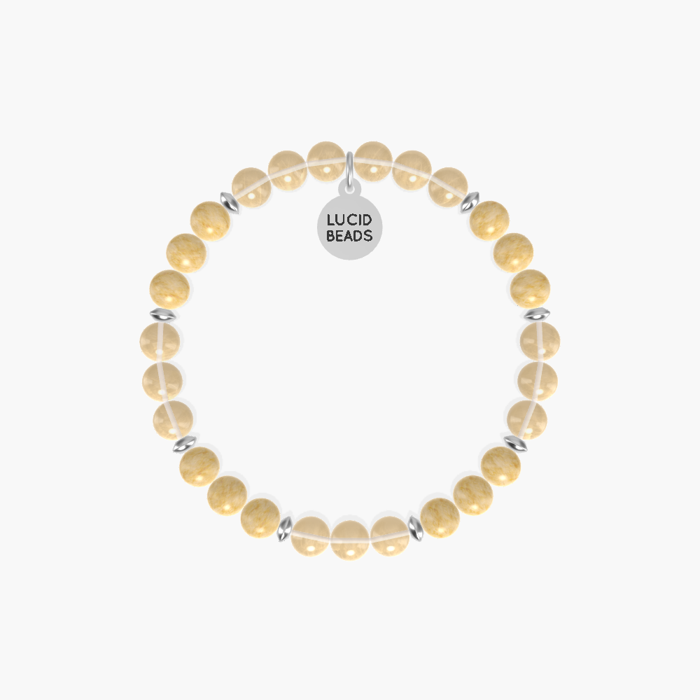 Sunshine Joy - Citrine and Yellow Jade Bracelet