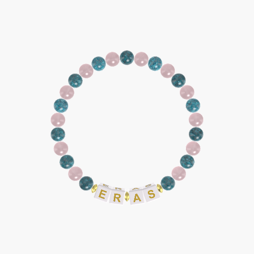 Apatite and Rose Quartz Bracelet
