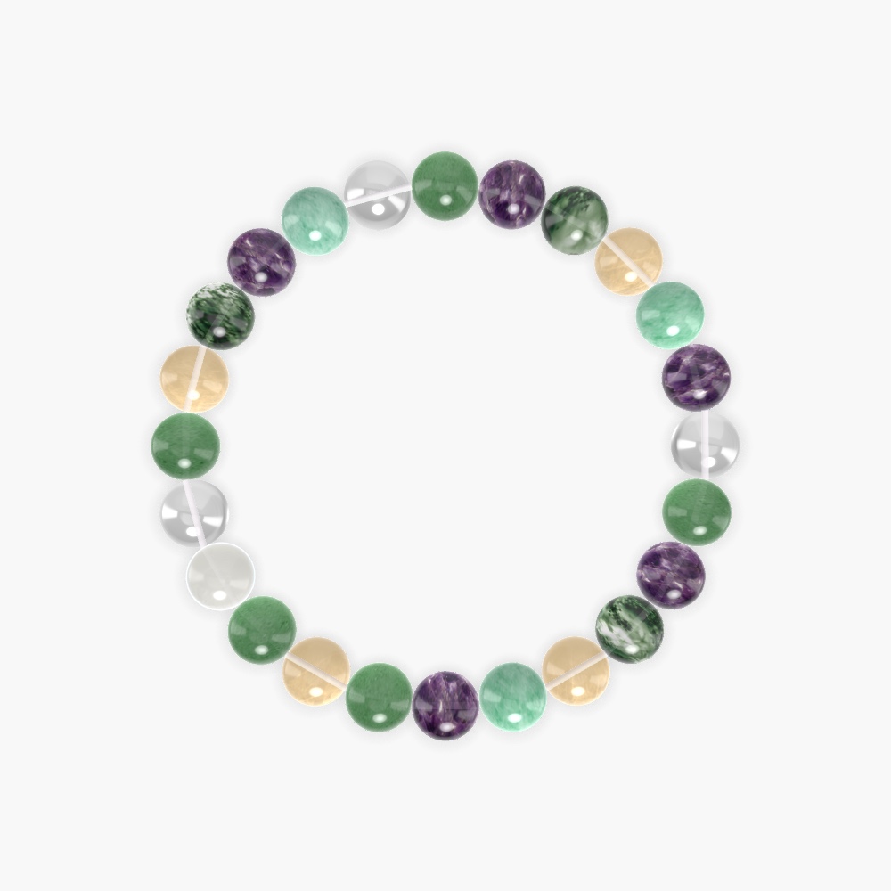 Amethyst, Aventurine, Citrine and more Gemstone Bracelet