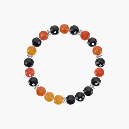 Carnelian and best sale black tourmaline together
