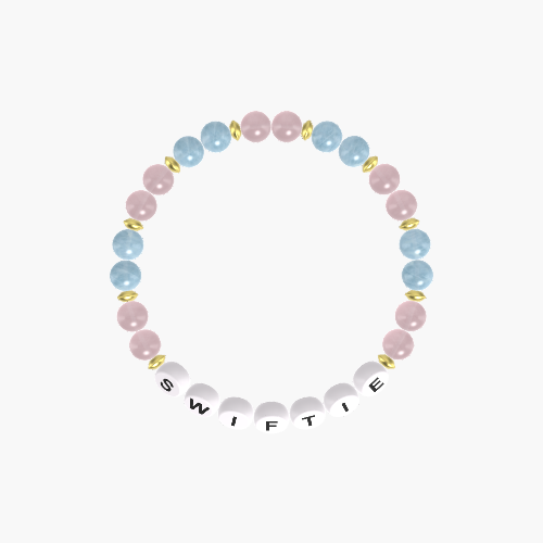 Rose Quartz and Aquamarine Bracelet