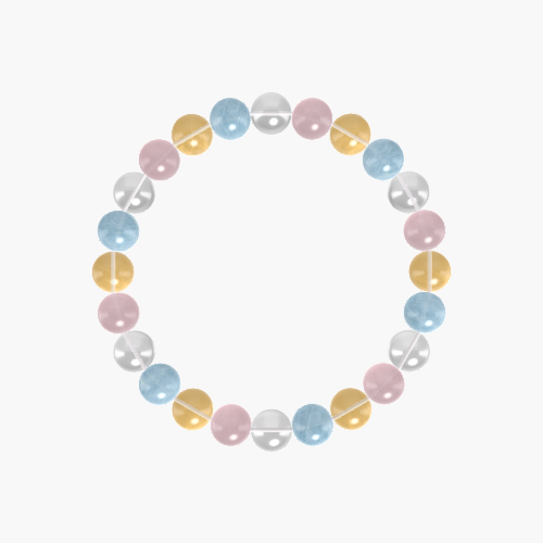 Clear Quartz, Aquamarine, Citrine and more Gemstone Bracelet