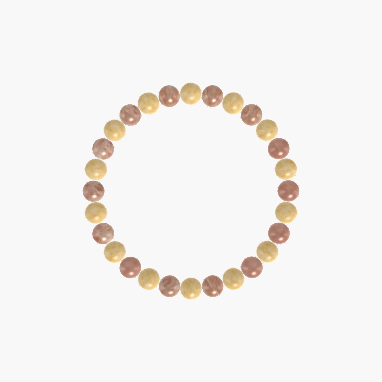 Yellow Jade and Sunstone Bracelet