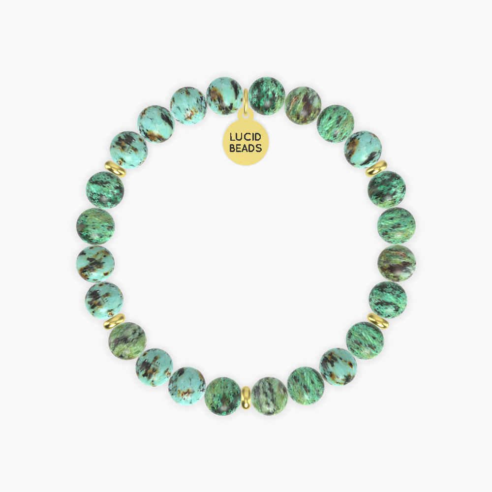 African Turquoise Bracelet