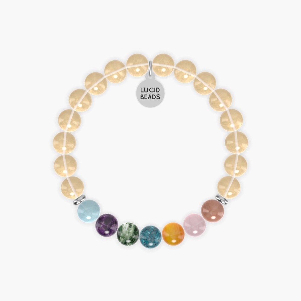 Citrine, Apatite, Carnelian and more Gemstone Bracelet