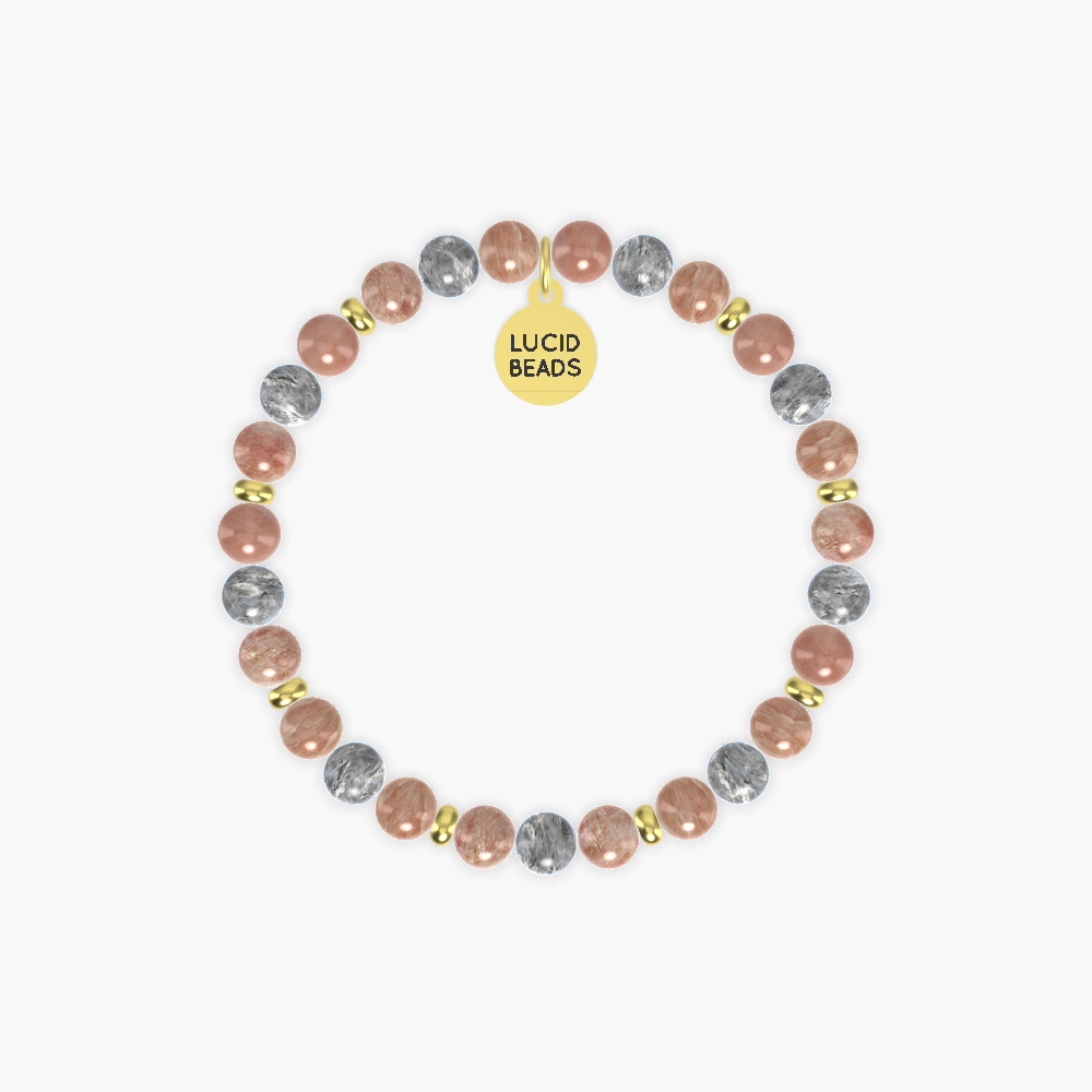 Sunstone and Labradorite Bracelet