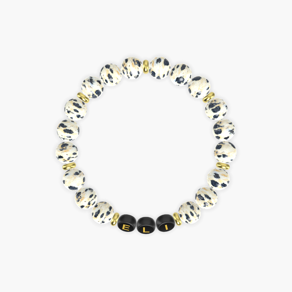 Dalmatian Jasper Bracelet