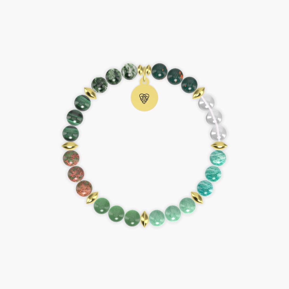 Aventurine, Green Jade, Amazonite and more Gemstone Bracelet