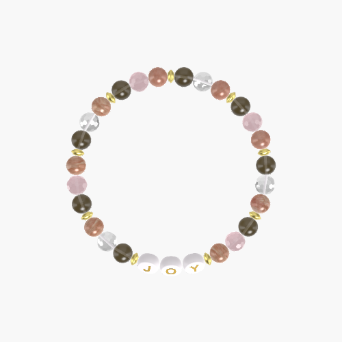 Sunstone, Smoky Quartz, Rose Quartz and more Gemstone Bracelet