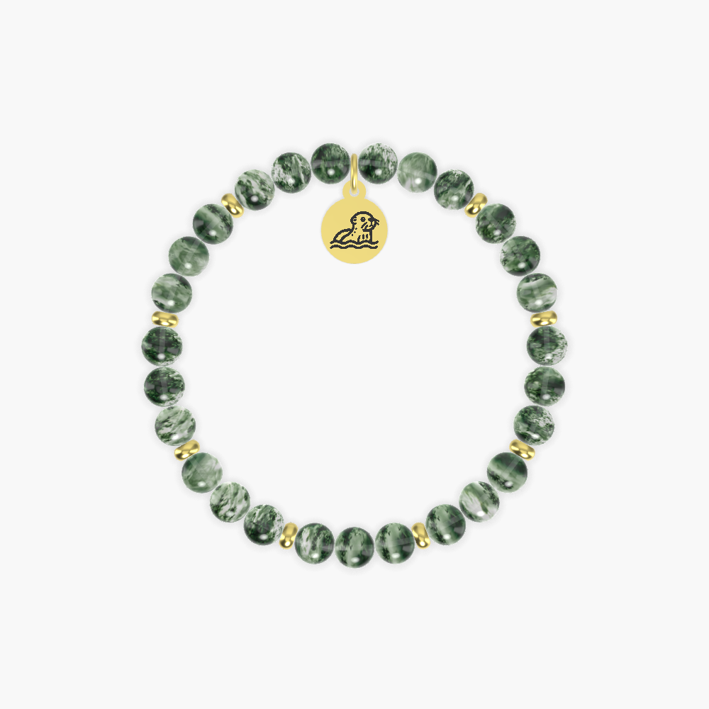 Otter Haven - Moss Agate Bracelet