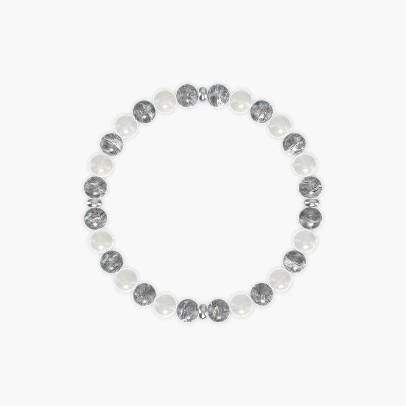 Labradorite and Moonstone Bracelet