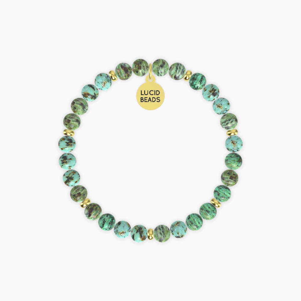 African Turquoise Bracelet
