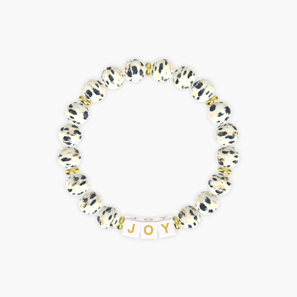 Dalmatian Jasper Bracelet