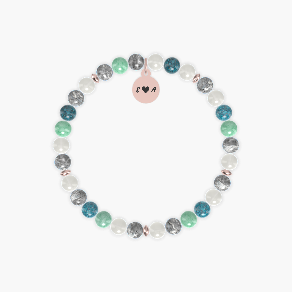 Moonstone, Labradorite, Green Jade and more Gemstone Bracelet