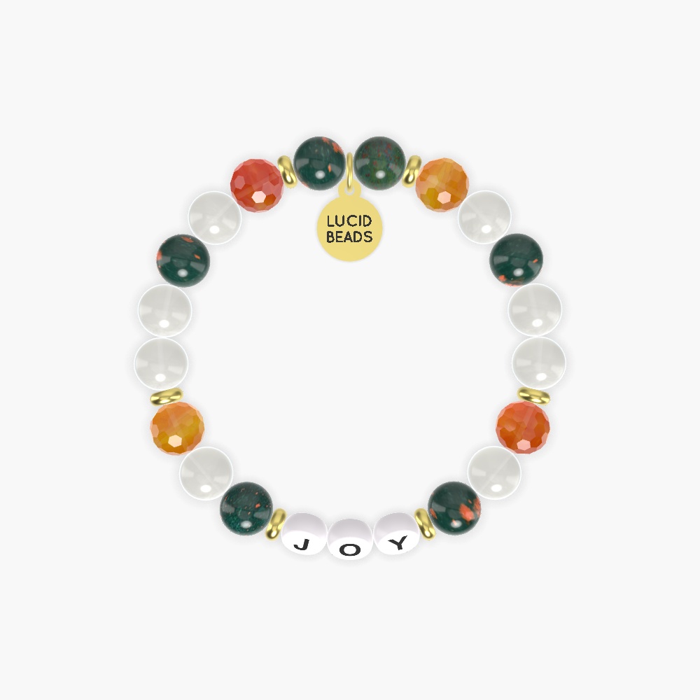 Moonstone, Bloodstone and Carnelian Bracelet