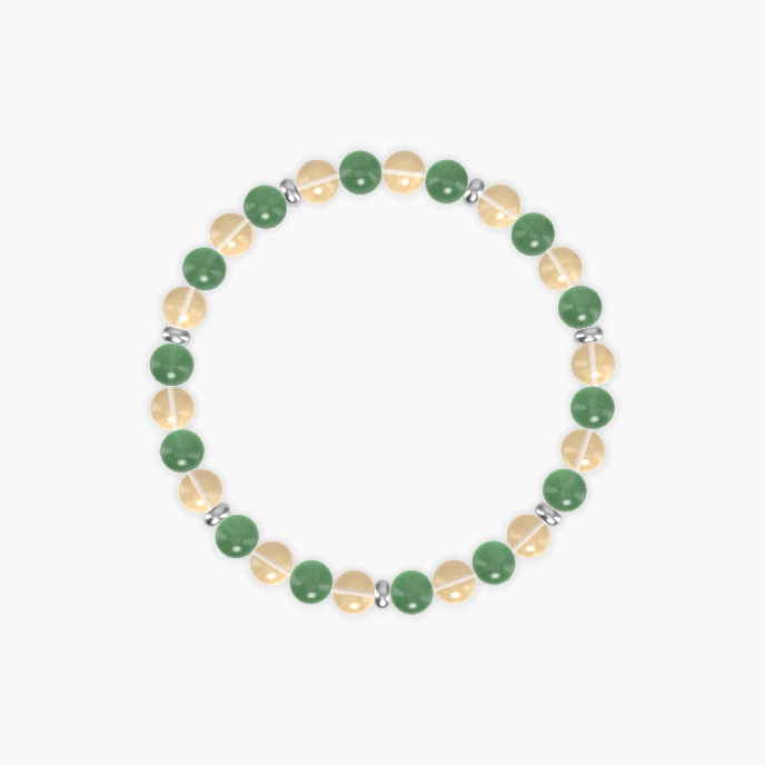 Aventurine and Citrine Bracelet