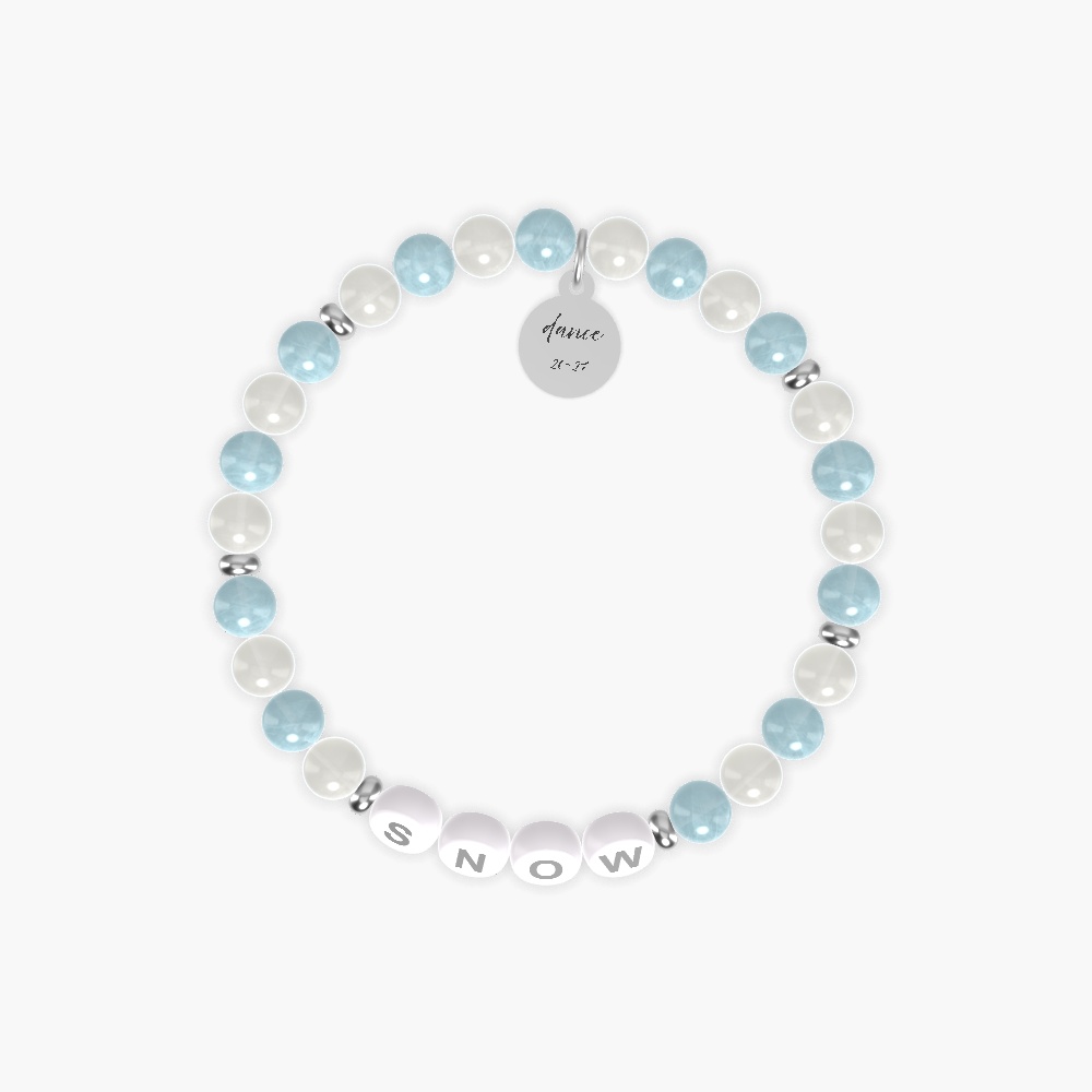 Aquamarine and Moonstone Bracelet
