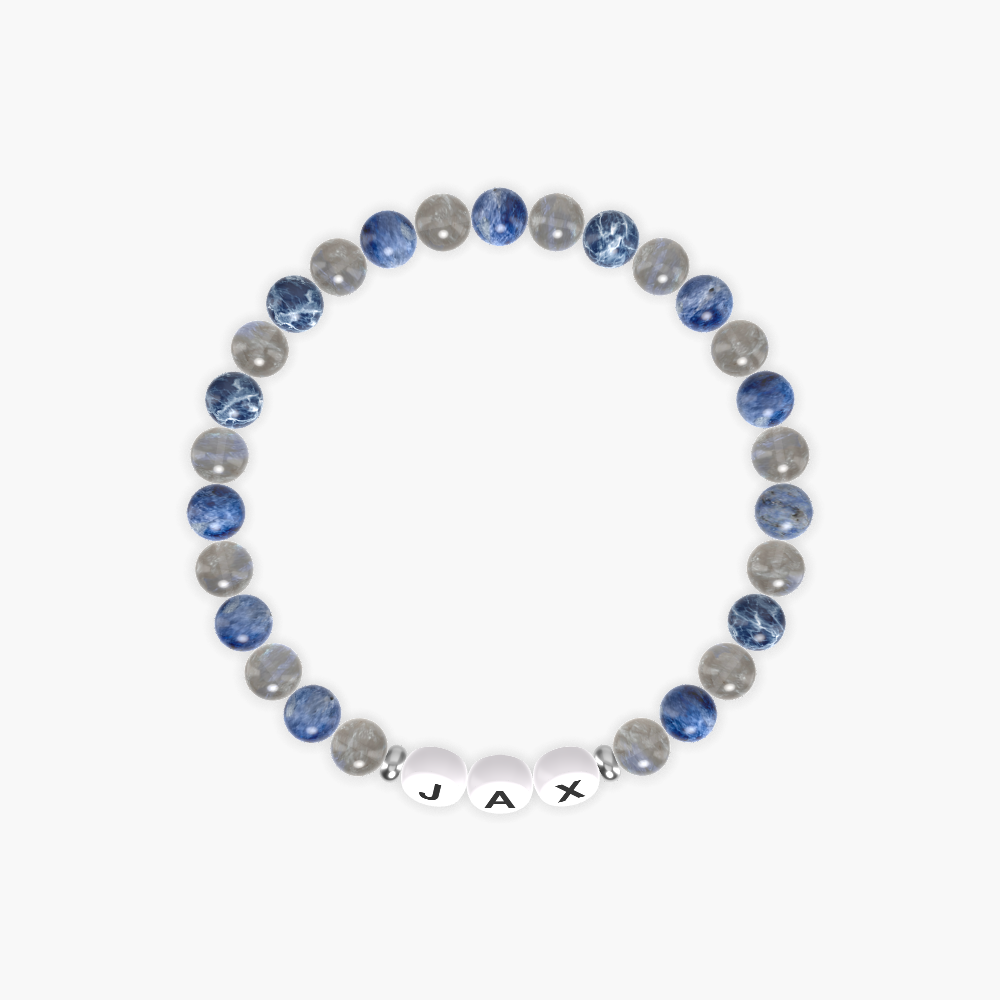 Labradorite and Sodalite Bracelet