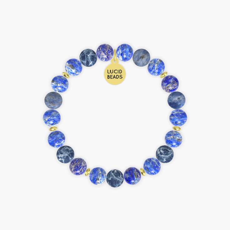 Lapis Lazuli and Sodalite Bracelet