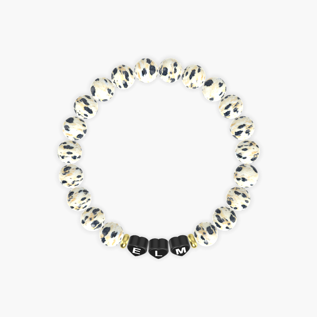 Dalmatian Jasper Bracelet