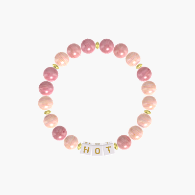 Rhodonite Gemstone Bracelet