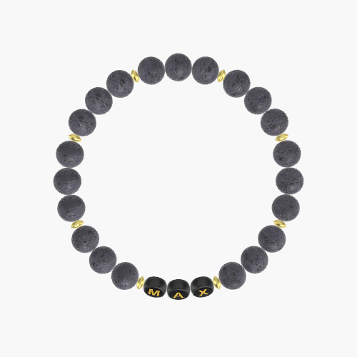 Lava Rock Bracelet