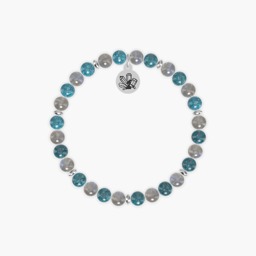Apatite and Labradorite Bracelet