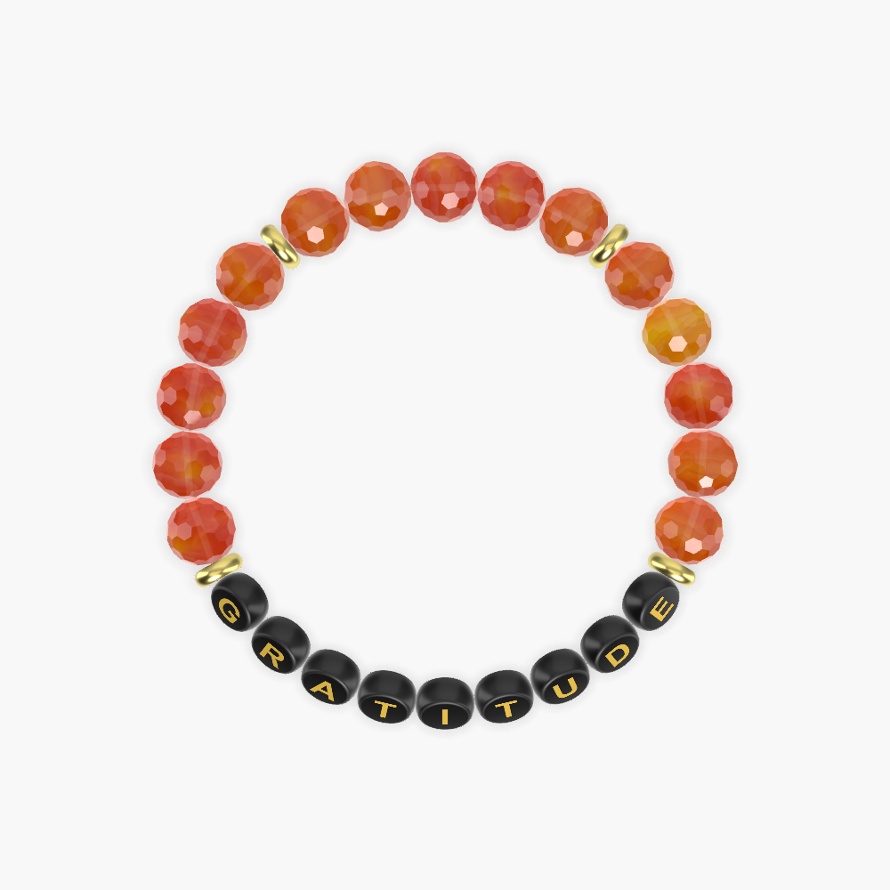 Harvest Glow - Carnelian Bracelet