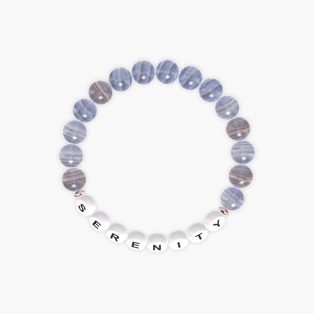 Blue Lace Agate Bracelet