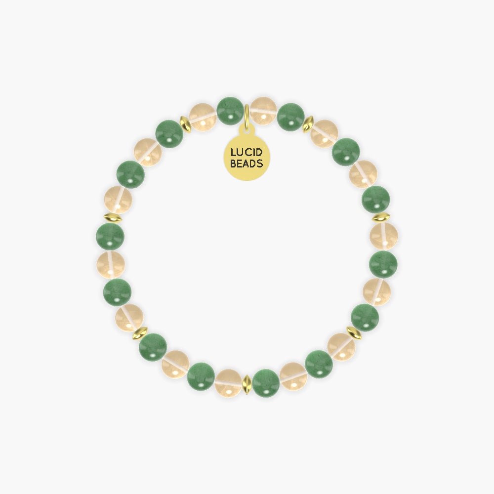 Aventurine and Citrine Bracelet