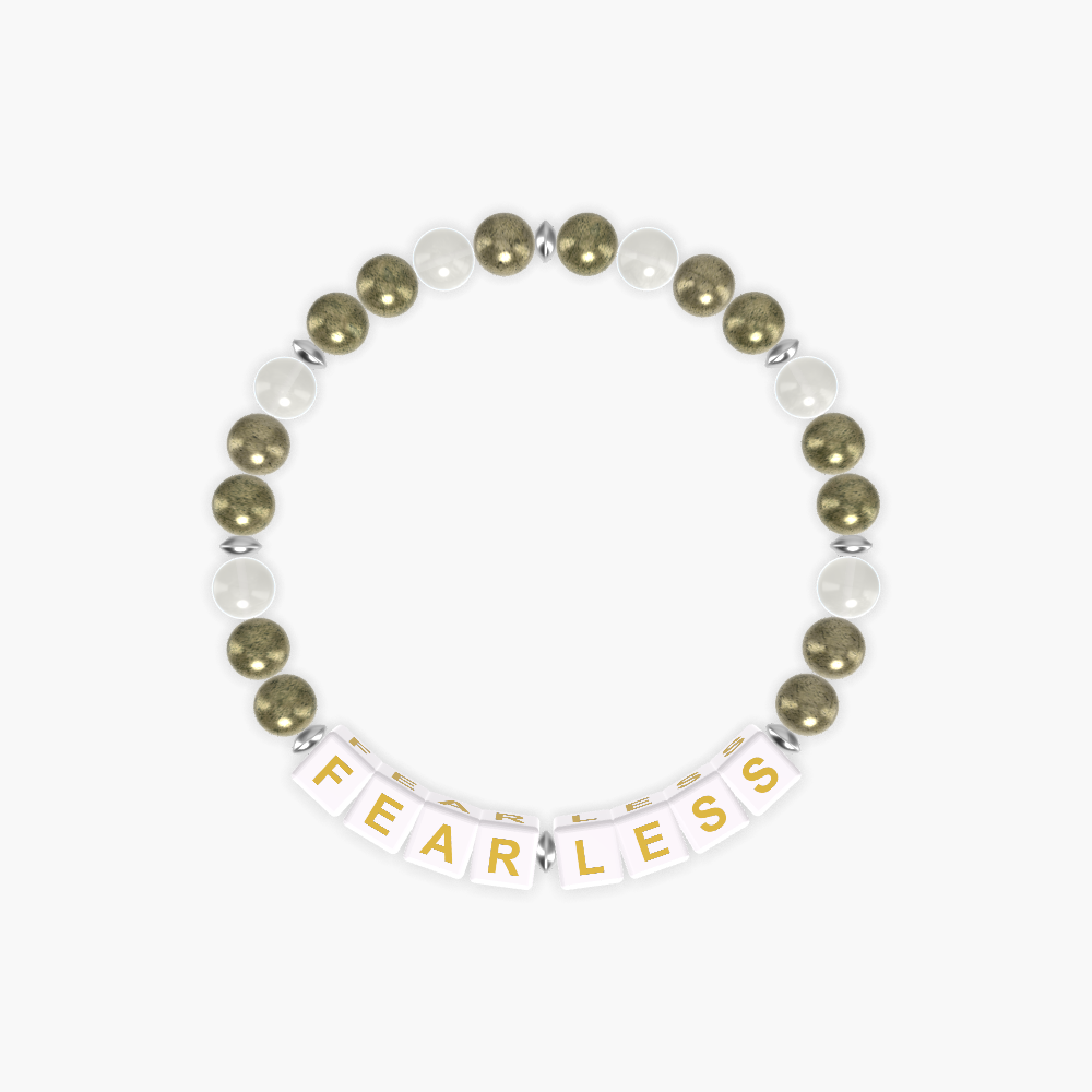 Pyrite and Moonstone Bracelet