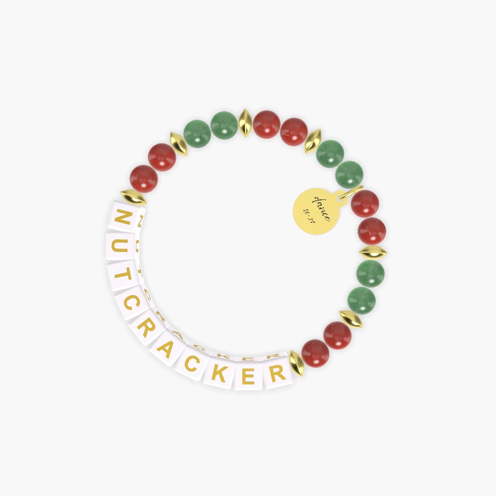 Red Jasper and Aventurine Bracelet