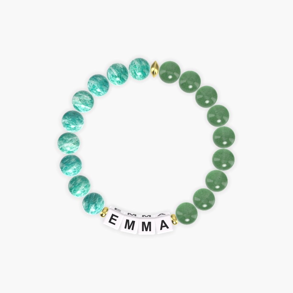 Aventurine and Amazonite Bracelet