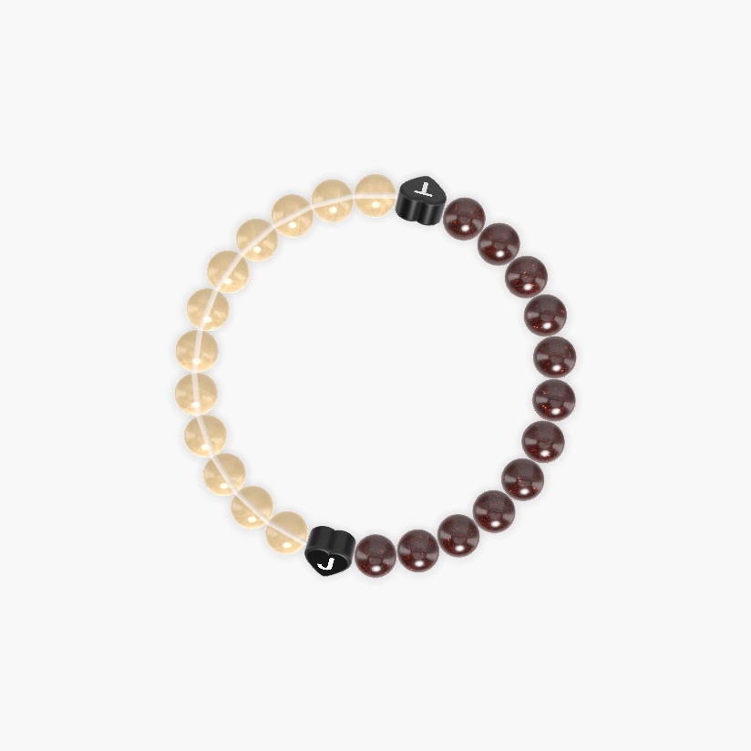 Garnet and Citrine Bracelet