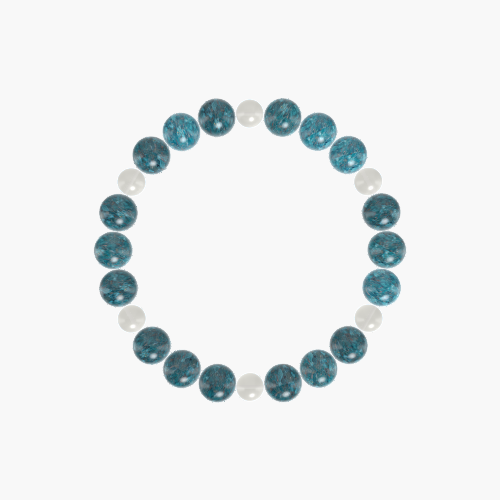 Apatite and Moonstone Bracelet