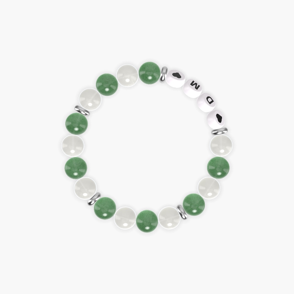 Aventurine and Moonstone Bracelet