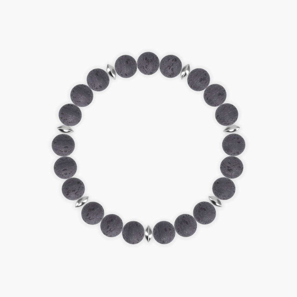 Lava Rock Bracelet