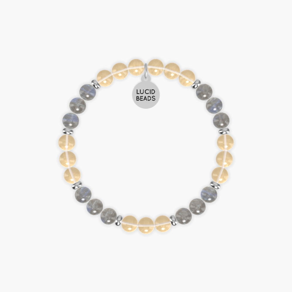 Citrine and Labradorite Bracelet