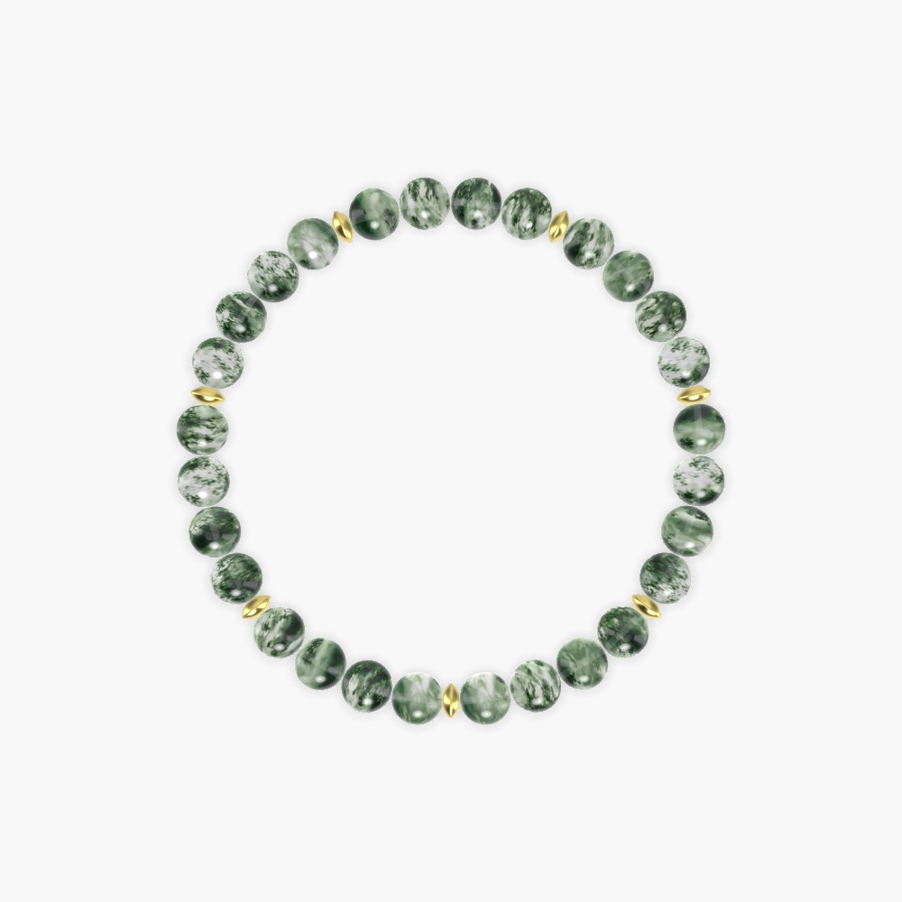 Moss Agate Bracelet