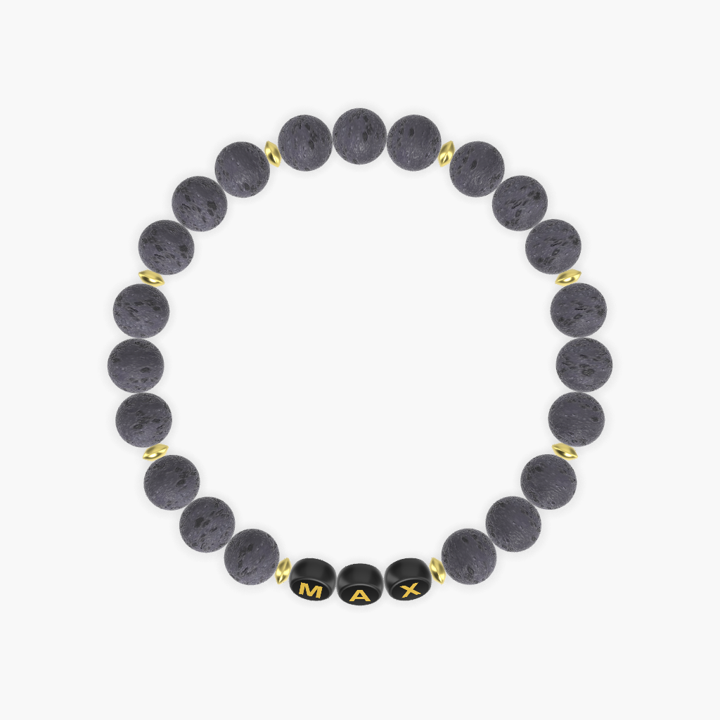 Lava Rock Bracelet