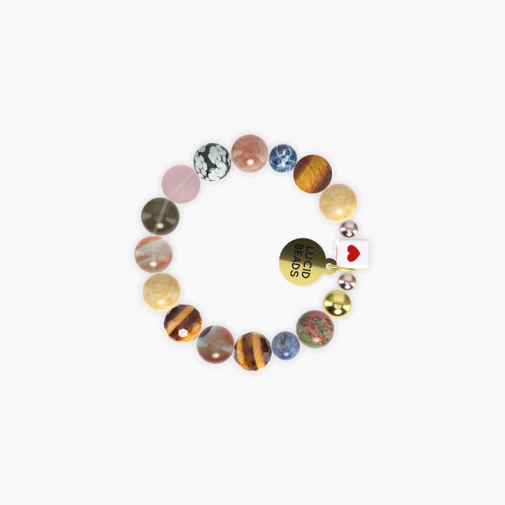 Tiger Eye, Sodalite, Yellow Jade and more Gemstone Bracelet
