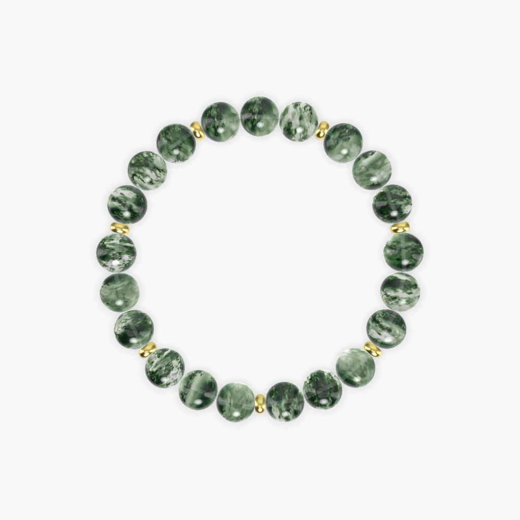 Moss Agate Bracelet